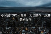 小耳酱TOP5大合集，无语推荐！点进去别后悔