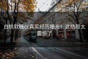 白桃软糖cc真实经历曝光！这结局太震惊了
