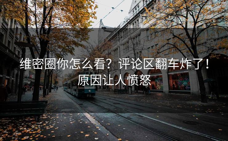 维密圈你怎么看？评论区翻车炸了！原因让人愤怒