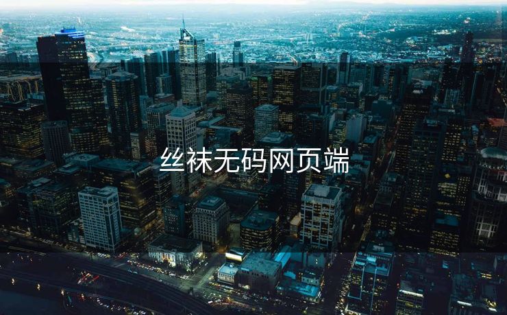 丝袜无码网页端